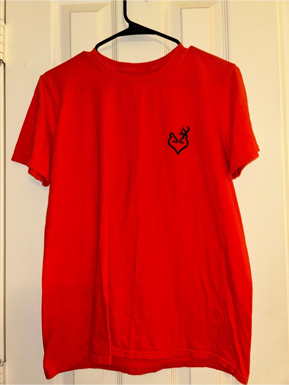 NWOT Browning Women's Medium Buckheart Tee "RAISED on Sweet Tea & BROWNING"